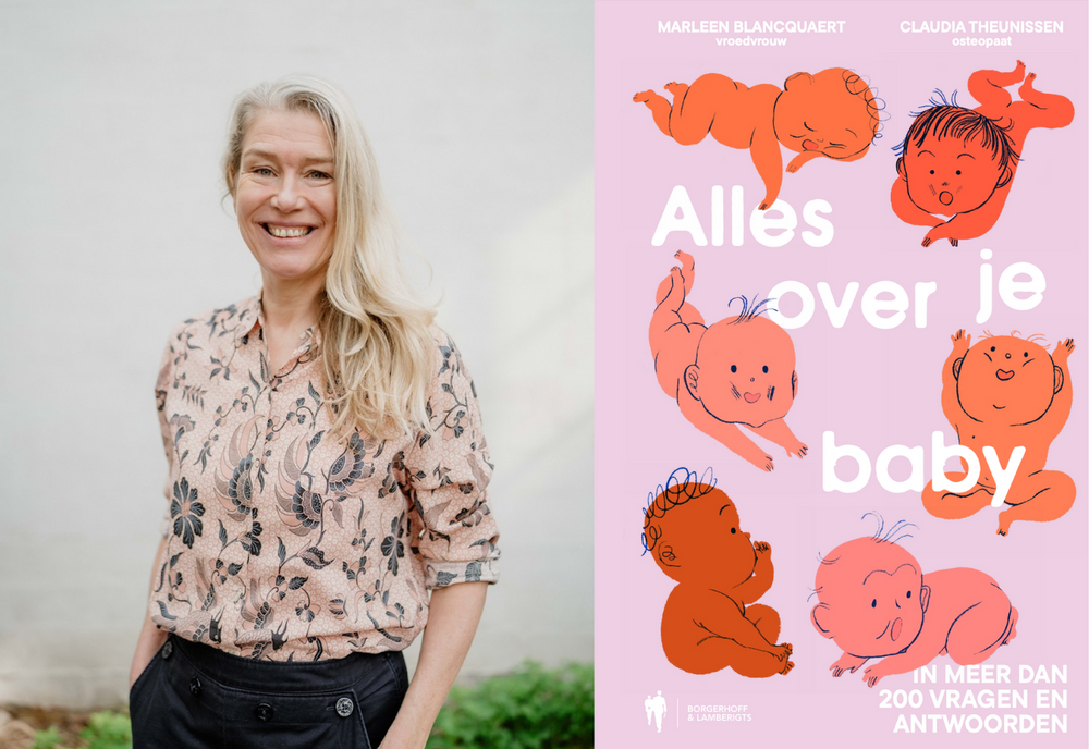 Claudia Theunissen (Osteopaat) schreef het boek ‘Alles over je baby’
